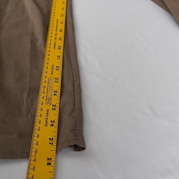 James Perse Standard Slim Twill Chino Pants 100% Cotton Tan Mens 26 - Picture 13 of 15